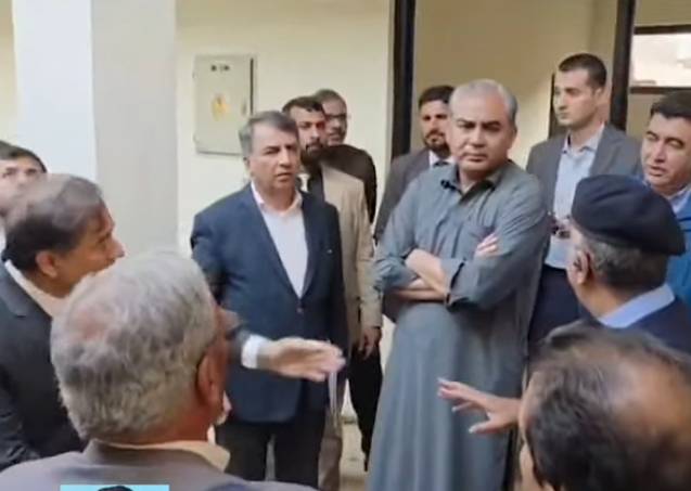 Mohsin Naqvi inspects under-construction police stations in Islamabad