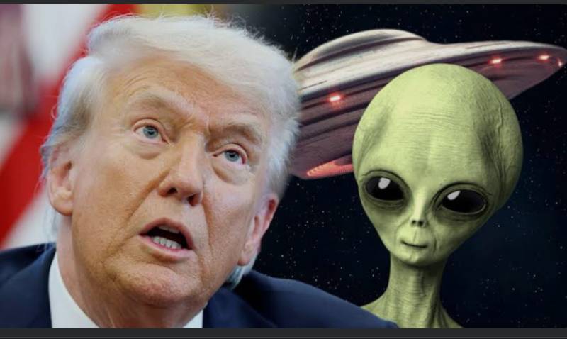 Trump says he's ordering release of data on UFOs and aliens