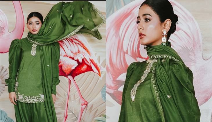Sehar Khan stuns in green ensemble