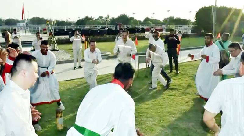 Chinese nationals working on CPEC celebrate new year 