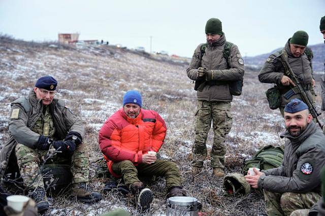 Danish forces evacuate US submarine crew member off Greenland