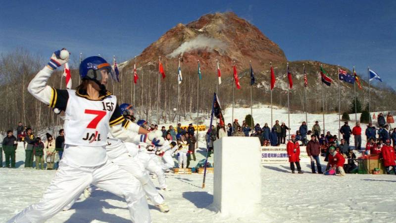 Japanese snowball fight game vying to be an Olympic sport