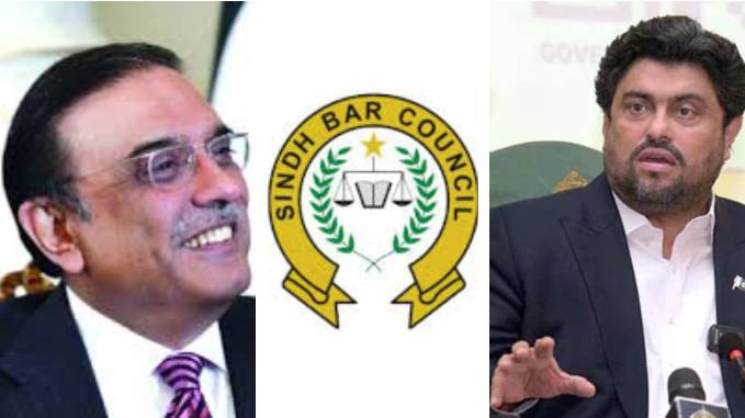 Sindh Bar Council urges President Zardari to sack Governor Tessori