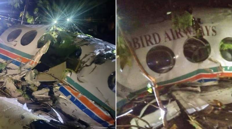 Two captains among seven dead as plane crashes in India