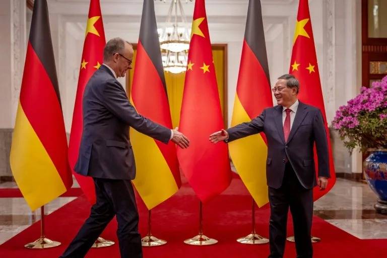 Germany's Merz meets Xi, announces Chinese Airbus order
