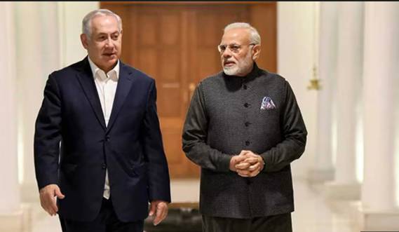 India's Modi heads to Israel to 'strengthen cooperation'