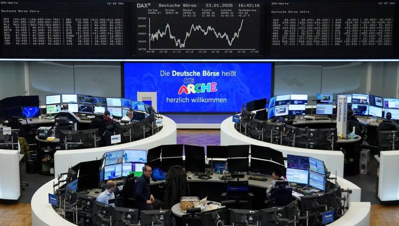 Stock markets hit record highs on easing AI concerns