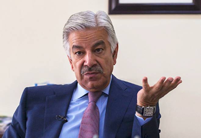 PTI leaders will not say word against terrorists, says Khawaja Asif 