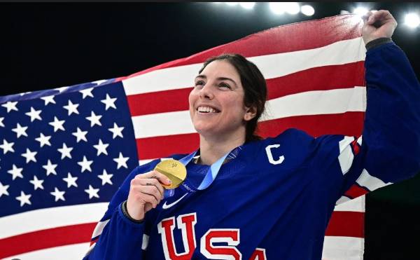 US women's ice hockey captain responds to 'distasteful' Trump remark