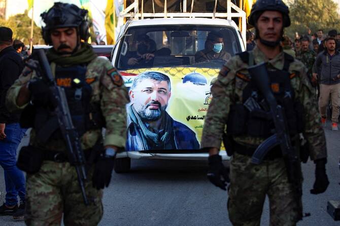 Iraq armed group tells fighters to prepare for long Iran-US war