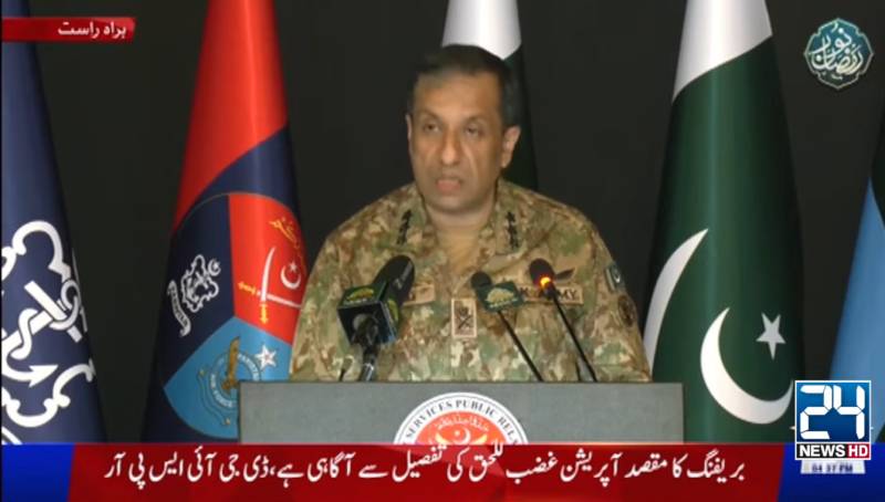 274 Afghan Taliban personnel killed in operation Ghazab lil-Haq so far: DG ISPR