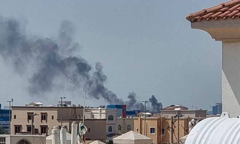 One dead as Iran launches waves of strikes on wealthy Gulf