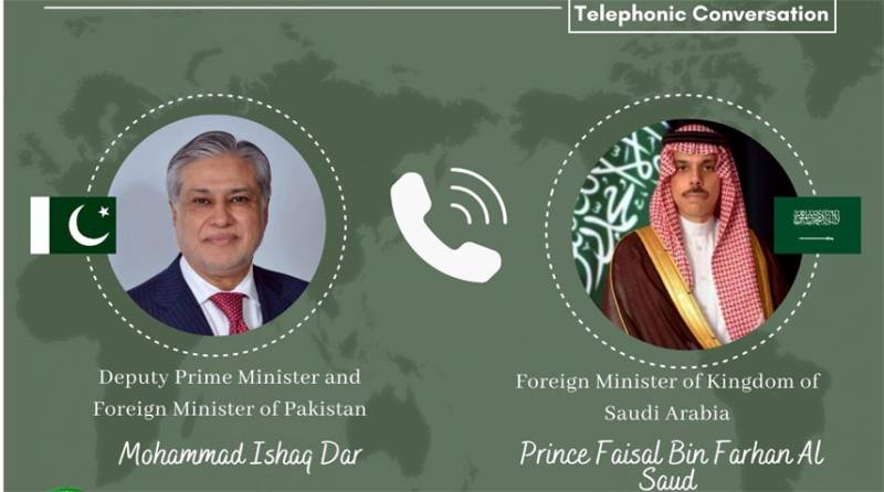 Pak-Saudi FMs concerned over unfolding regional developments