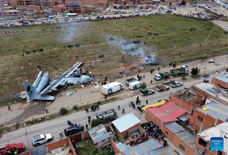 Death toll in Bolivia military plane crash rises to 22
