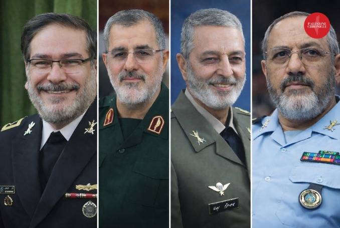 Israel says 40 senior Iranian officers killed, Iran confirms 6 names
