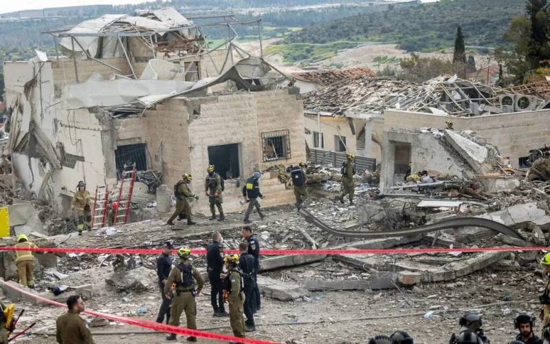Nine killed in Iran missile attack on Israel: first responders
