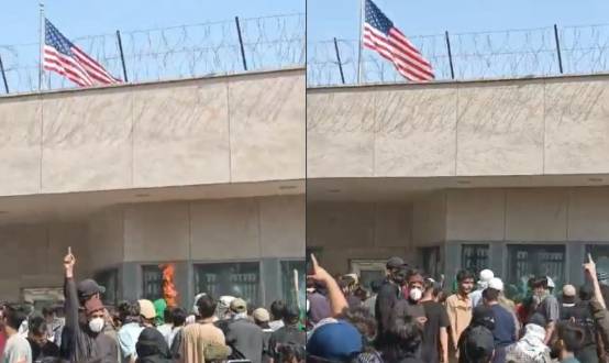 Nine killed in at US consulate in Karachi as pro-Iran protests erupt across Pakistan