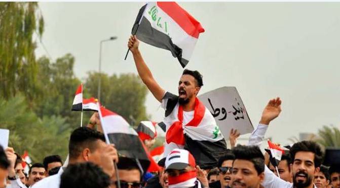 Protesters try to storm Baghdad zone housing US embassy: AFP