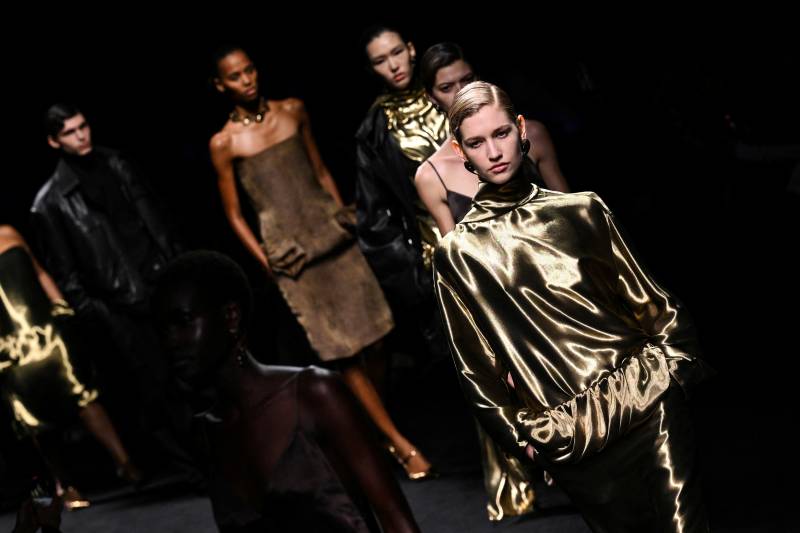 Furry, frayed & freezing on Milan catwalks: the fashion trends