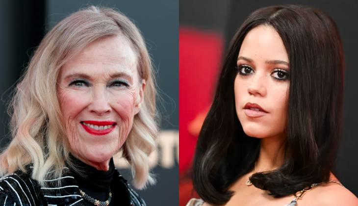 Jenna Ortega moves to tears as Catherine O’Hara awarded posthumously