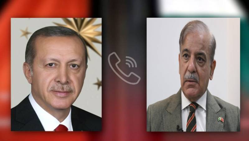 PM Shehbaz, President Erdogan stress maximum restraint to prevent escalation