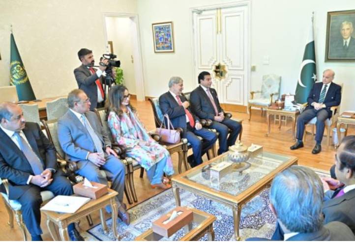 PPP delegation discusses political, regional situation with PM