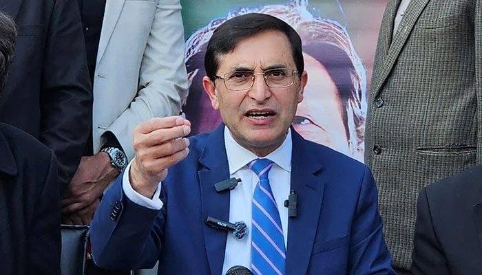 PTI chairman Gohar Ali criticises NAB, questions extension for chairman