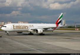 Emirates flight carrying 300 passengers lands at Karachi Airport