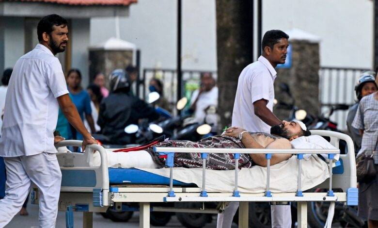 Sri Lanka denounces war deaths, houses Iran sailors