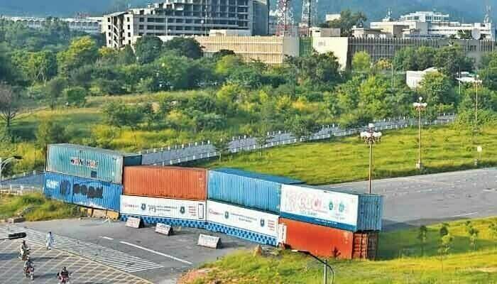 Security measures: Several roads to Islamabad Red Zone closed
