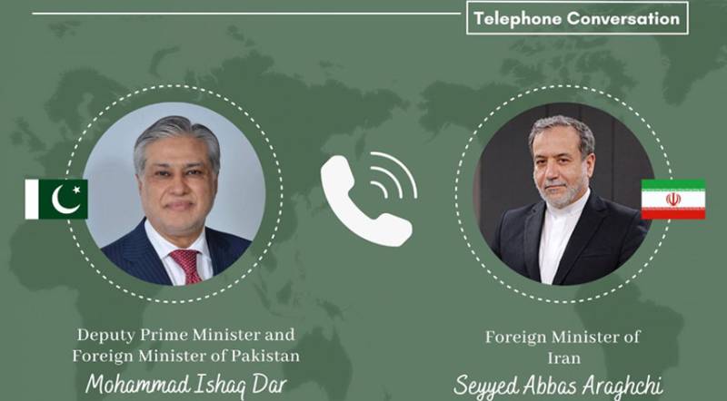 Ishaq Dar, Iran FM take up evolving regional security situation