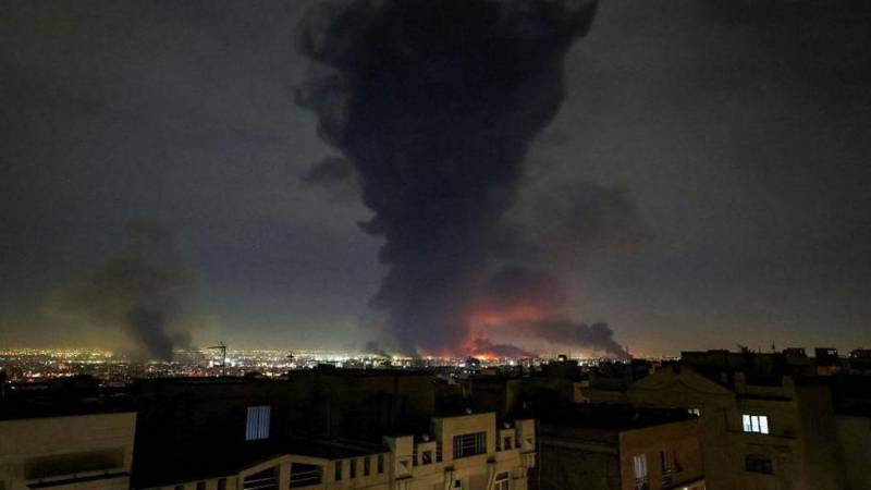 Israel says struck 16 Revolutionary Guards aircraft at Tehran airport