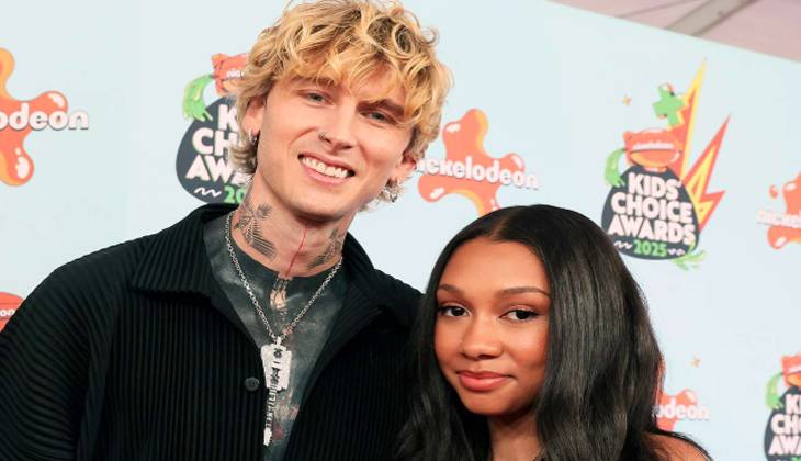 Machine Gun Kelly corrects paps after daughter Casie mistaken for Megan Fox