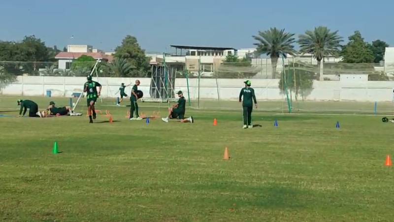 Pakistan hold training session in Karachi ahead of Bangladesh ODI series