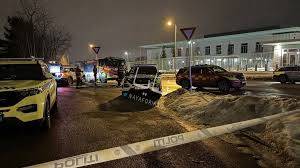 Explosion at US embassy in Oslo, building entrance demaged