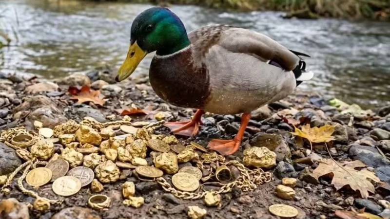 Gold worth thousands discovered in Duck’s stomach in China