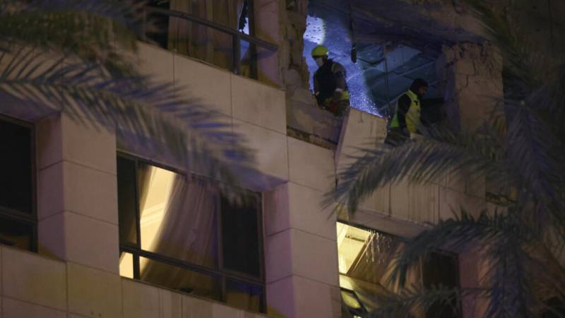 Israeli strike kills four at Beirut hotel: Lebanon