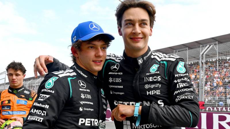 Mercedes' George Russell wins Australian Grand Prix