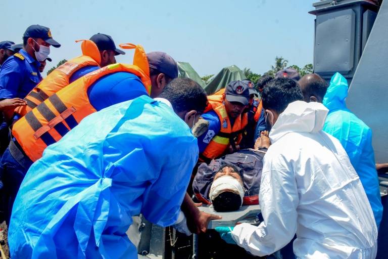 Sri Lanka hospital releases 22 rescued Iranian sailors