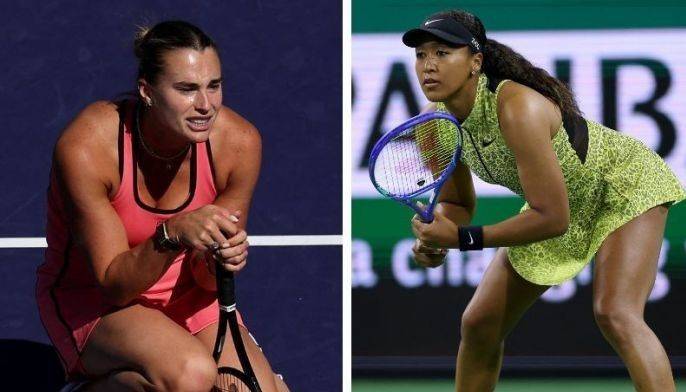 Sabalenka, Osaka set Indian Wells clash as Gauff retires injured