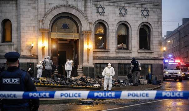 Belgium synagogue hit by blast, no injuries