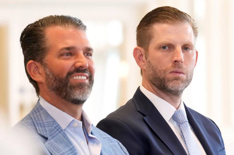 Two Trump sons invest in company that builds military drones