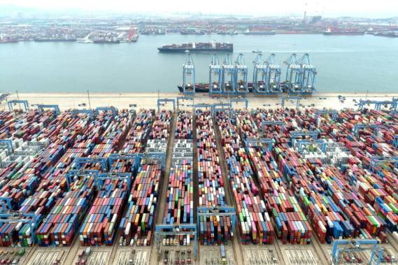 China says trade growth tops forecasts in January-February