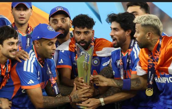 India team to pocket $14 million for T20 World Cup win