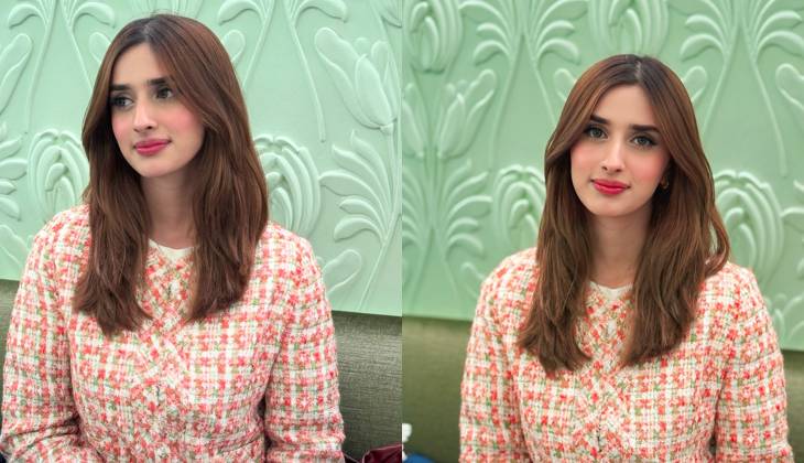 Alishba Anjum serves style during aesthetic cafe visit