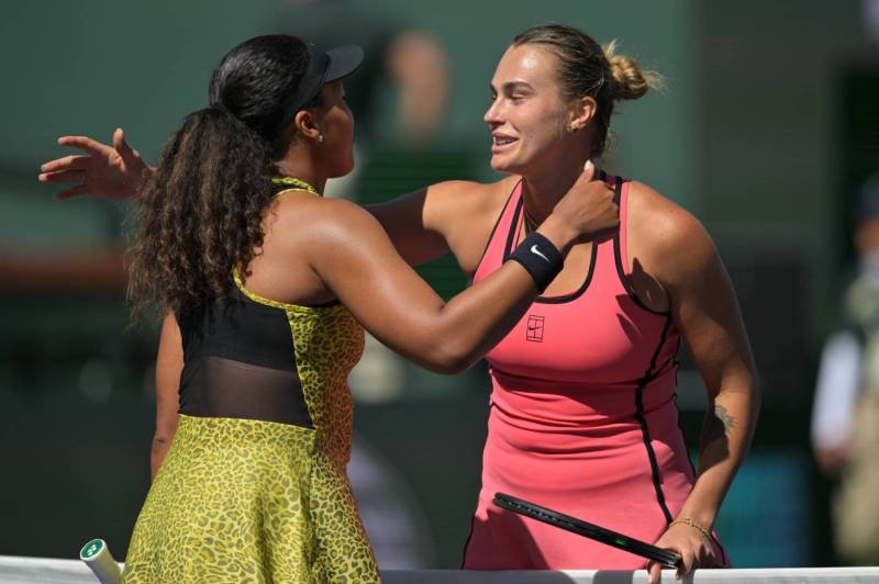 Sabalenka powers past Osaka into Indian Wells quarter-finals
