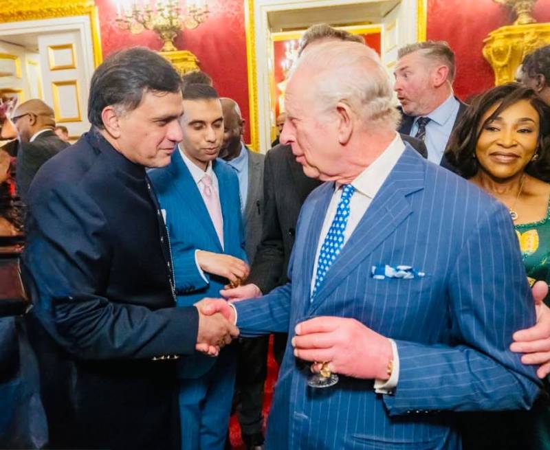 Pakistani high commissioner meets King Charles III on Commonwealth Day