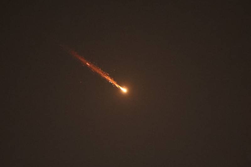 Sky of fire as war returns to northern Israel