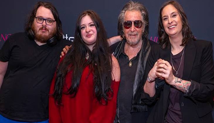 Al Pacino supports daughter Julie at debut film premiere 