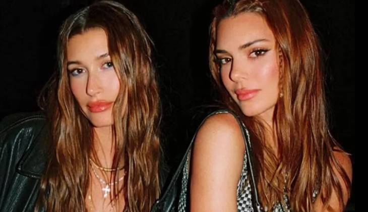 Kendall Jenner and Hailey Bieber turn heads at pre-Oscars party